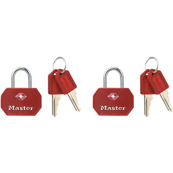 Cadeado para Bagagem MASTER LOCK 4681EURTBLR | Azul, Vermelho - 1