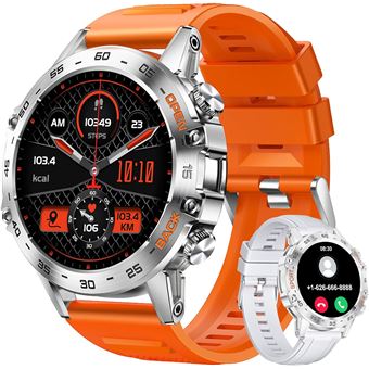 Smartwatch CHRONUS | Bluetooth | HD | 1,39'' | 5ATM | à prova de água | laranja - 1