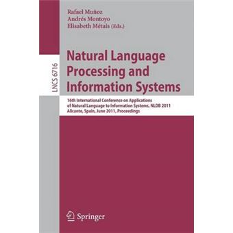 Natural Language Processing and Information Systems - Paperback - 2011 - 1