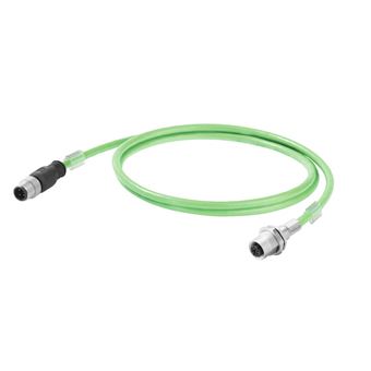 Cabo de Rede Weidmüller IE-C5DS4UG0070MBSMCS-E | Verde - 1