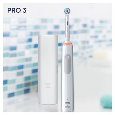 Escova Dentes Elétrica ORAL-B Pro 3 3500 Preta (1 Unidade)