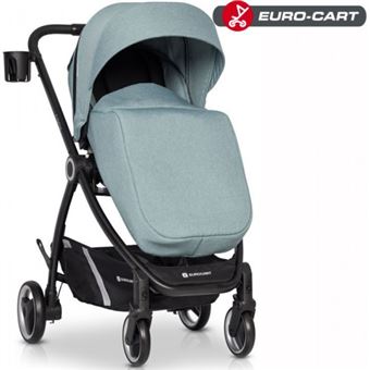 Carrinho de Bebé Euro-Cart Crox Mineral | Azul - 1
