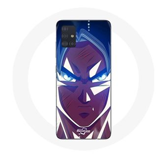 Capa Maniacase para Samsung Galaxy A51 5G Dragon Ball Goku Rostos Furioso - 1