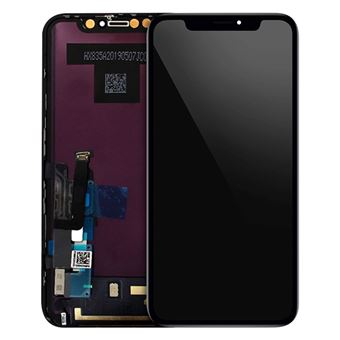 Ecrã de Substituição LCD Clappio para iPhone XR Bloco Completo Tátil Compatível – Preto - 1