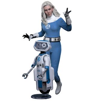 Figura Hot Toys MMS824B - Marvel Comics - The Fantastic Four : First Steps - Invisible Woman & H.E.R.B.I.E - 1