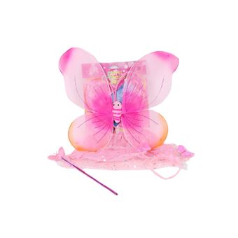 Fato Borboleta Rosa L. Pinto Party | Tamanho Único - 1