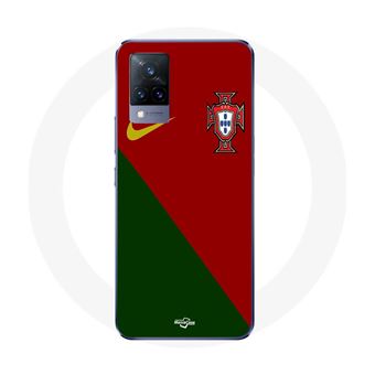 Maniacase Case para Vivo V21 5G Portugal Nike Jersey - 1