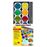 Aguarela eberhard faber 578324 preto, azul, castanho, verde, cinzento, laranja, rosa, vermelho, turquesa, amarelo paleta 24 unidade(s)_0