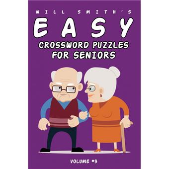 Will Smith Easy Crossword Puzzle For Seniors Volume - 1