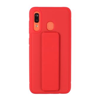 Capa Magunivers de TPU Híbrido com Suporte Magnético Vermelho para Samsung Galaxy A40