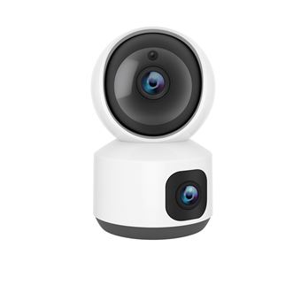 Câmara de Segurança Wi-Fi SANDA SD-4855 | Visão Noturna | Áudio Bidirecional | Deteção de Movimento | Gravação 24h | Branco - 1