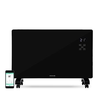 Convetor Elétrico CREATE EVERWARM GPH2000 Wifi | Vidro - Preto - 1