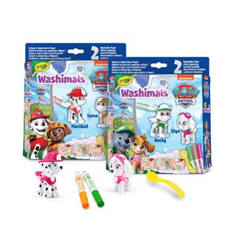 Washimals CRAYOLA Pets Paw Patrol | 4x (2 pack de 2x) - 1