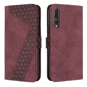 Capa FOXDOCK para Huawei P20 Pro com Fecho Magnético | Resistente a Impactos e Quedas | Compartimentos para Cartões | Castanho - 1