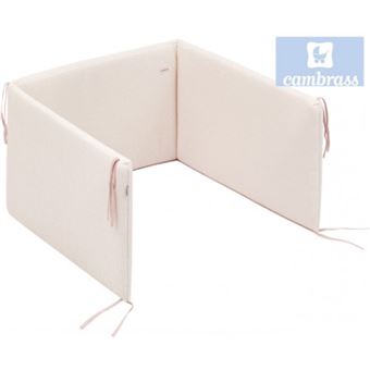Protetor para Cama de Grades Cambrass | (60) 60X40 Cm Céu Rosa - 1