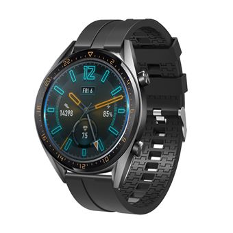Bracelete de Silicone HSMY Simples para Huawei Watch GT2 46 mm - Preto - 1