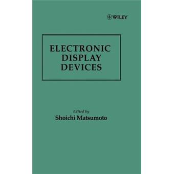 Electronic Display Devices - Hardback - 1990 - 1