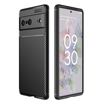 Capa e TPU textura de fibra de carbono, à prova de choque, preto Magunivers para Google Pixel 7 - 1