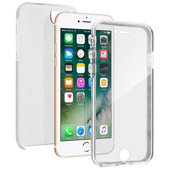 Capa Avizar para iPhone 7 / 8 360ª de Silicone e policarbonato Transparente - 1