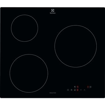 Placa de Indução Electrolux Serie 300 CIB60320CK | Elétrica | 59 cm | 3 Zonas | Preto - 1
