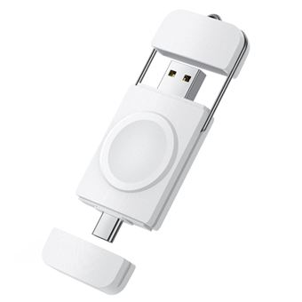 Carregador Magnético sem Fio Magunivers U8A Type-C + USB para Apple Watch SE Series 1-8 - 1