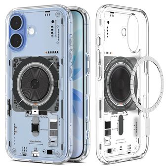 Capa para Telemóvel Spigen Ultra Hybrid (MagFit) Neo One | Transparente - 1