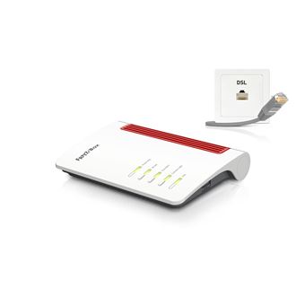 Router de Mesa FRITZ! FRITZ!Box 7530 | Vermelho, Branco - 1