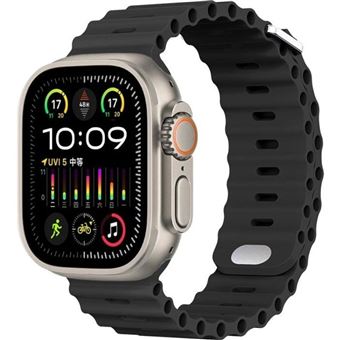 Bracelete Ocean Waves Antiimpacto para Apple Watch Series 10 42mm | Preto - 1