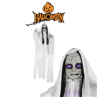 Fantasma Suspenso vidaXL 100 x 70cm Leve Branco
