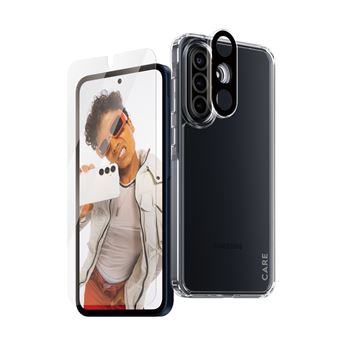 Protetor de Ecrã para Telemóvel PanzerGlass PanzerGlass® | CARE by PanzerGlass® Flagship 3-in-1 Bundle Samsung Galaxy A36 5G | Transparente - 1