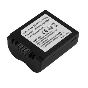 Bateria Avizar Li-ion para Panasonic Leica CGA-S006 | 7,4V 750mAh | Preto - 1