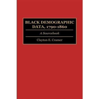 Black Demographic Data, 1790-1860 - A Sourcebook - Hardback - 1997 - 1