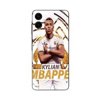 Capa Maniacase Para Samsung Galaxy A06 Kylian Mbappe Real Madrid Wallpaper Celebration - 1