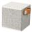Coluna Portátil Fresh 'n Rebel Rockbox Cube Fabriq Edition Bluetooth Speaker | Cloud Cinzento_0