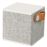 Coluna Portátil Fresh 'n Rebel Rockbox Cube Fabriq Edition Bluetooth Speaker | Cloud Cinzento_1