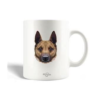 Caneca Maniacase Cara de cão gira - 1