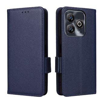 Capa FOXDOCK para ZTE Blade A75 4G | Prova de Choque | Magnética| TPU | Suporte para Cartão | Azul - 1