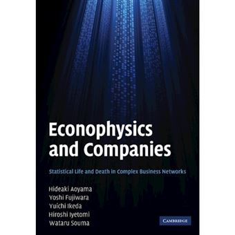 Econophysics and Companies - Statistical Life and Death in Complex Business Networks - Paperback - 2011 - 1