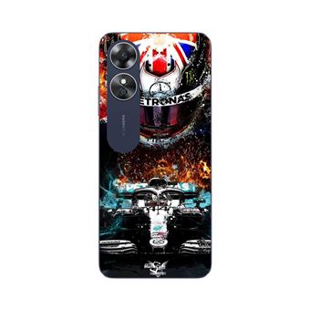 Capa Maniacase para Oppo A17 | lewis hamilton mercedes 44 - 1