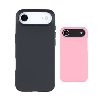 Kit 2x Capa Silicone Líquido PHONECARE para Apple iPhone 17 Air | Preto / Rosa - 1
