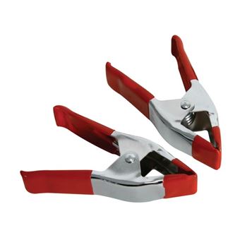 Conjunto de Grampo com Mola Metálica Velleman 4 Polegadas 2 Unidades - 1