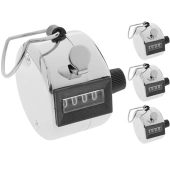 Contador Manual de Pessoas de 4 Dígitos BeMatik - 4 Unidades - 1