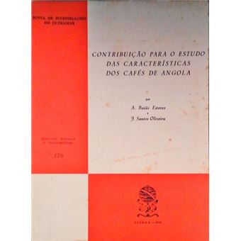 Contribuição para o estudo das características dos cafés de angola. - 1