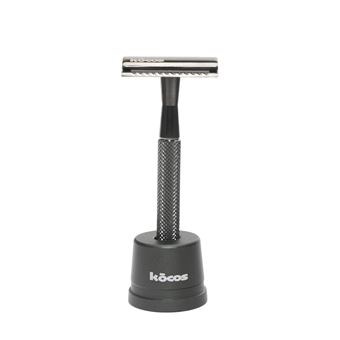 Máquina de Barbear Kocos XIFOS DOUBLE EDGE SHAVER | Cinzento - 1