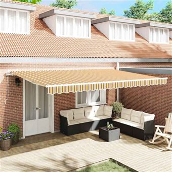 Toldo Retrátil vidaXL | 500 × 300 cm | Multicolor - 1