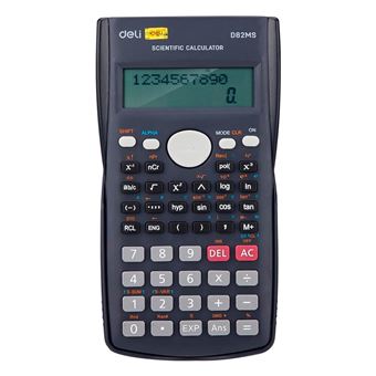 Calculadora Deli Core Ed82Ms | 10 + 2 Digitos - 1