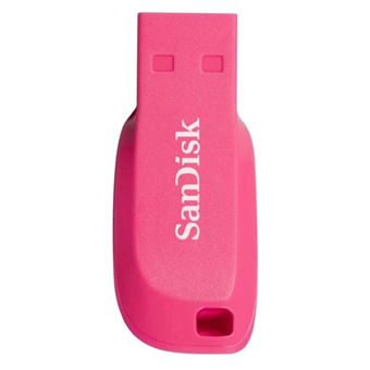 Unidade de Memória Usb SanDisk Cruzer Blade 16GB | Rosa - 1