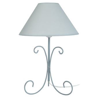 Candeeiro de Mesa Tosel Carcassonne | 30 cm | 1 Luzes - Cinzento - 1