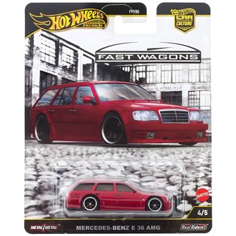 Hot Wheels Mattel Mercedes-Benz E 36 AMG Fast Wagons - 1