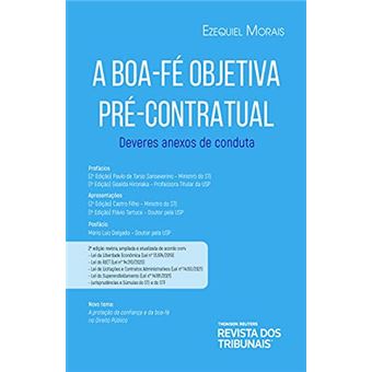 A Boa-Fé Objetiva Pré-Contratual - 1